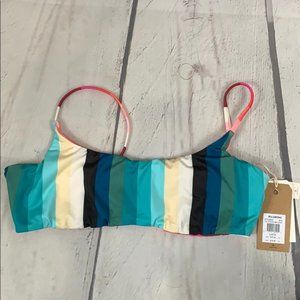 Billabong Sol Stripes Crop Bikini Top